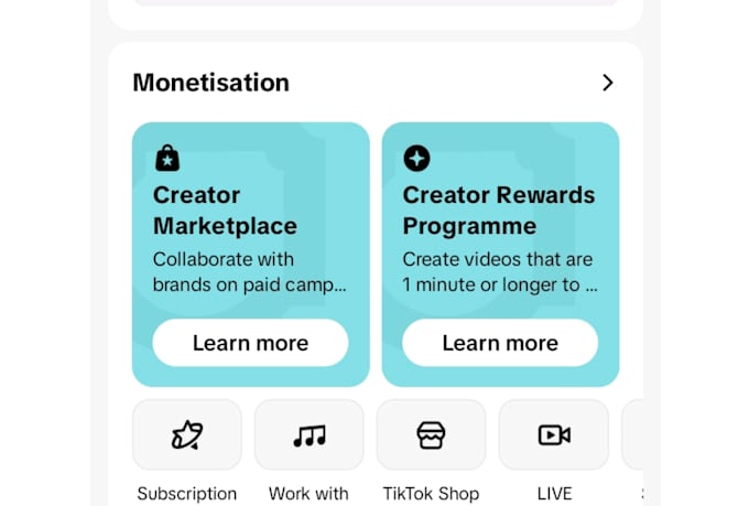 create a UK tiktok account for monetization and business
